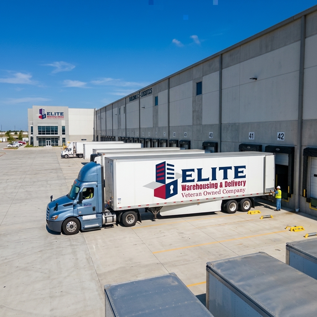 Elite Truck at Warehouse