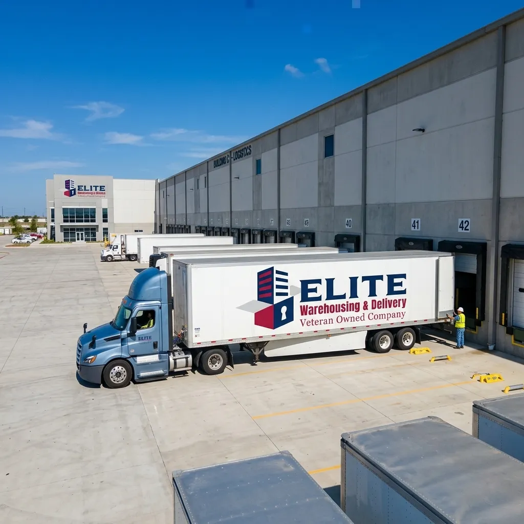 Elite Truck at Warehouse